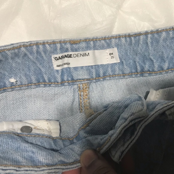 Blue Ripped Garage Jeans - Picture 2 of 2